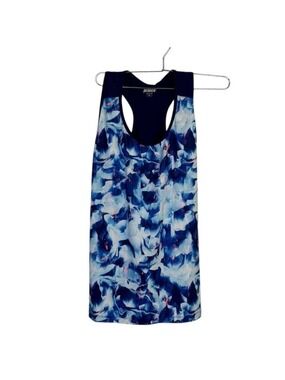 Prince Blue Abstract Performance Tennis Tank Top Large